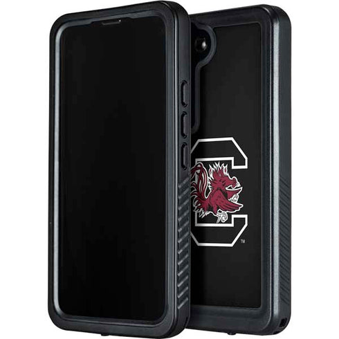 University of South Carolina Gamecocks Logo Black Galaxy S24 Waterproof Case